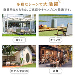 アウトドアパラソル 大型 庭院用 バルコニー ガーデン UVカット ローマ風 0001-parasol