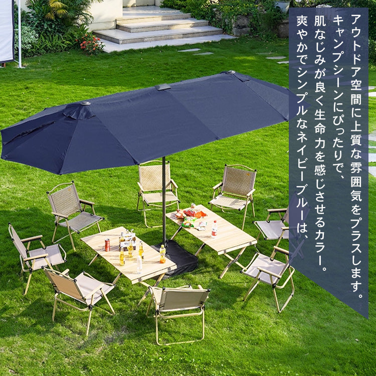アウトドアパラソル 大型 庭院用 バルコニー ガーデン UVカット ローマ風 0001-parasol