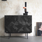 高品質チーク多層板キャビネット - モダンでスタイリッシュな収納ソリューション hsxz-2201