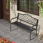 椅子 ガーデンベンチ ベンチチェア ベンチ 用 アイアン ガーデンファニチャー ベランダ ガーデン ウッドデッキ用 テラス ガーデン zy-102