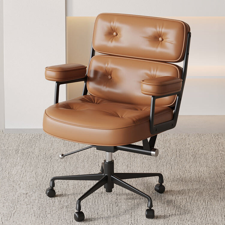 「高級感漂う合成皮革チェア – シリコンフィル&多層板使用 最高級PUレザー」 fmbs-019