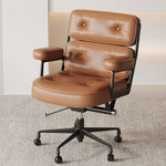 「高級感漂う合成皮革チェア – シリコンフィル&多層板使用 最高級PUレザー」 fmbs-019