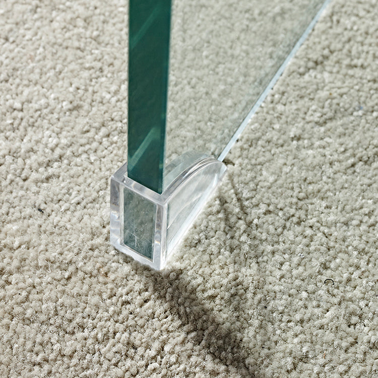 スタイリッシュな強化ガラス製ティーテーブル - モダンなリビングに最適なインテリアアイテム! bd-4565