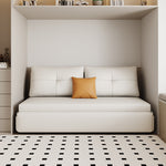 高級シリコンフィル使用?多層板構造のエアレザーソファー - 快適な座り心地でスタイリッシュなリビング空間を演出! fsx-5129