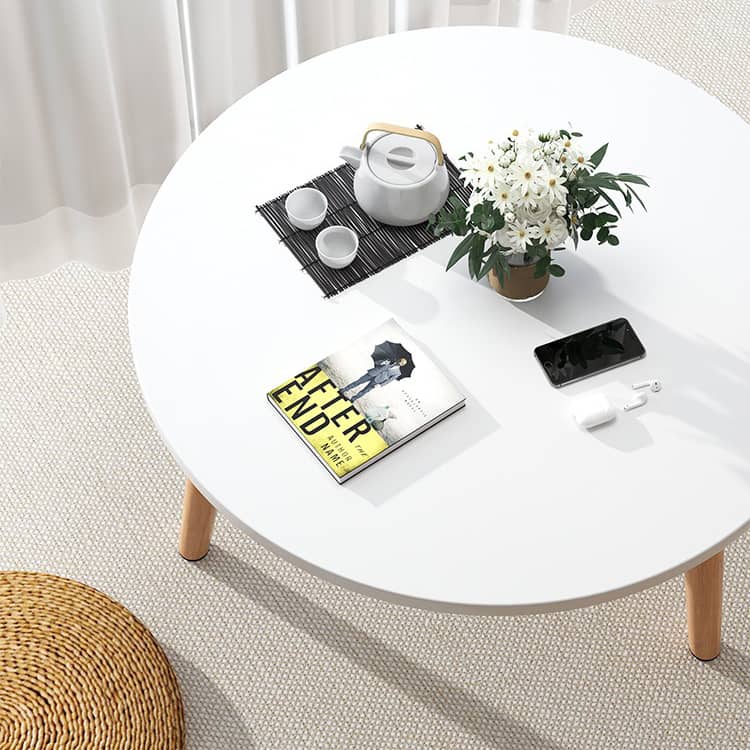 高級デザイン センターテーブル - 化粧板&無垢材使用fxjc-917