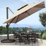 パラソル ガーデンパラソル パラソルセット 大きめ 日除け 雨ざらし パラソル スタンドパラソル zy-127-2