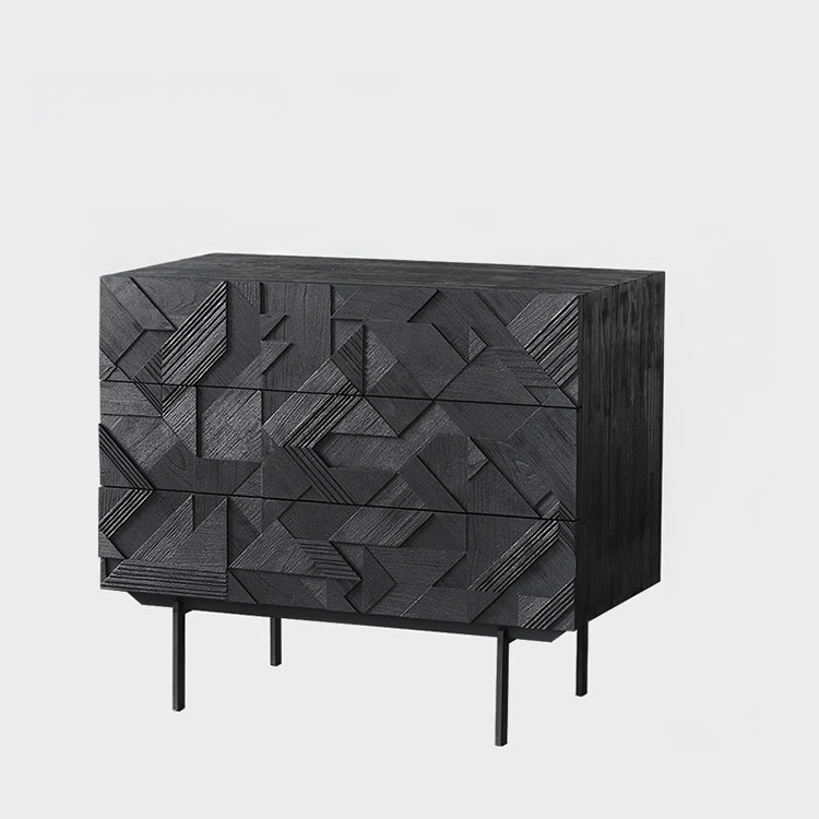 高品質チーク多層板キャビネット - モダンでスタイリッシュな収納ソリューション hsxz-2201