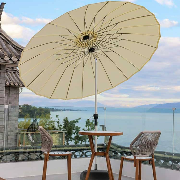 パラソル パラソルセット ガーデンパラソル おしゃれ ベース付き アルミ製 日傘 日よけ アウトドア zy-52