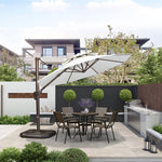 パラソル ガーデンパラソル パラソルセット 大きめ 日除け 雨ざらし パラソル スタンドパラソル zy-127-2