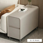 リビングサイドキャビネット可動式クリーム風スリムデザインモダンミニサイドテーブル yk-b2