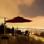 パラソル ガーデンパラソル ベランダ バルコニー ガーデン ベースセット 日よけ 遮光 日傘 おしゃれ ガーデニング zy-56-2