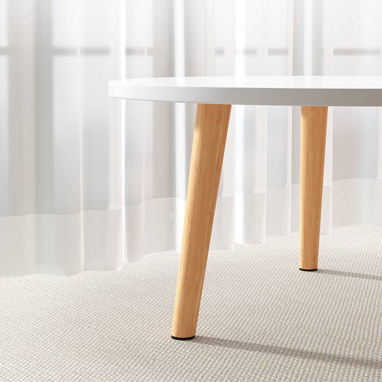 高級デザイン センターテーブル - 化粧板&無垢材使用fxjc-917