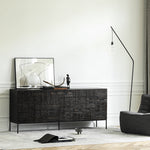 高級チーク製キャビネット - おしゃれで機能的な収納ソリューション hsxz-2190