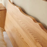 アッシュ材ナイトテーブル | モダンデザインでおしゃれな寝室インテリア hjhms-1053