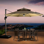 パラソル ガーデンパラソル ベランダ バルコニー ガーデン ベースセット 日よけ 遮光 日傘 おしゃれ ガーデニング zy-56-2