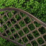 椅子 ガーデンベンチ ベンチチェア ベンチ 用 アイアン ガーデンファニチャー ベランダ ガーデン ウッドデッキ用 テラス ガーデン zy-102