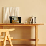 アッシュ材 PUレザー ラタン使用の高級チェア - エレガントで快適なデザイン hjhms-1045