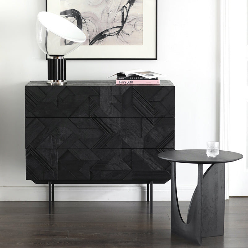 高品質チーク多層板キャビネット - モダンでスタイリッシュな収納ソリューション hsxz-2201