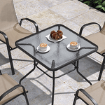 ガーデンテーブル ガーデニング バルコニー 外用テーブル ベランダ おしゃれ スタッキング コンパクト アウトドア 丸型 テラス zy-268