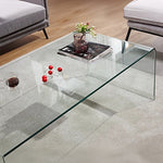 おしゃれな強化ガラス製ティーテーブル | モダンデザインのリビングルーム家具 bd-4560