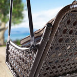 ブランコ スウィングベンチ 椅子 チェア 屋根付き シェード付き クッション付き ベンチ ガーデンファニチャー ガーデン スウィング zy-026