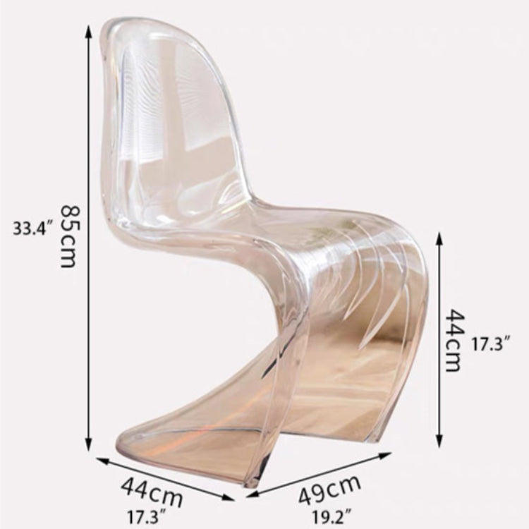 アクリル製のスタイリッシュチェア - モダンでエレガントなインテリアに最適! bd-4563-ch