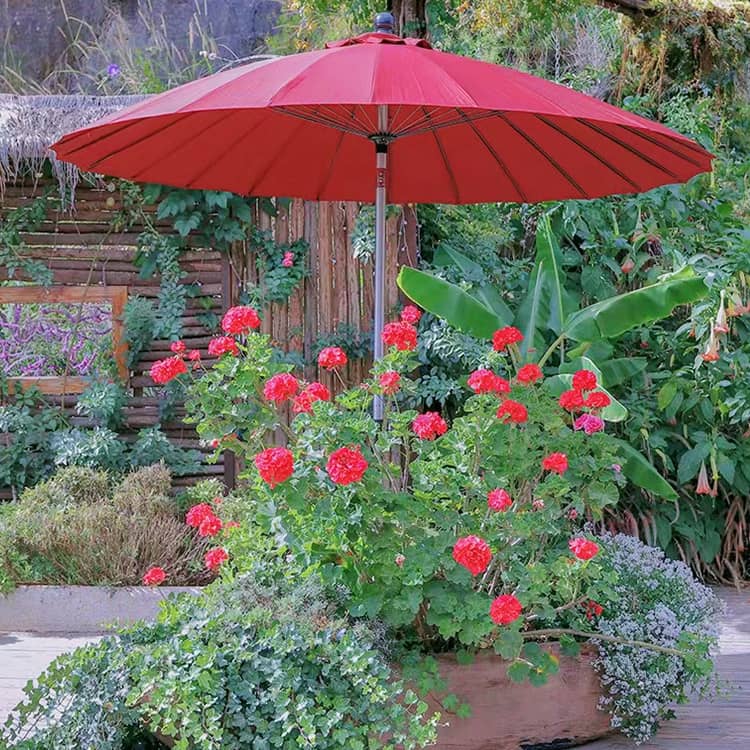 パラソル パラソルセット ガーデンパラソル おしゃれ ベース付き アルミ製 日傘 日よけ アウトドア zy-52