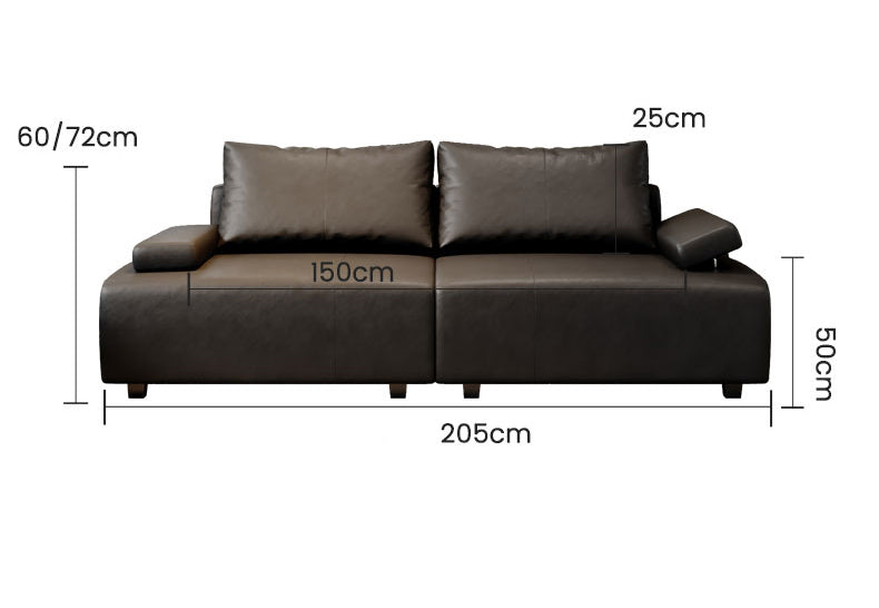 高品質 ソファー 木製フレーム&MDF 多機能合皮フェイクレザーソファ fsmy-399