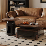 無垢材使用!おしゃれなパインセンターテーブル - モダンデザインと多層板の組み合わせ fxxrj-3164