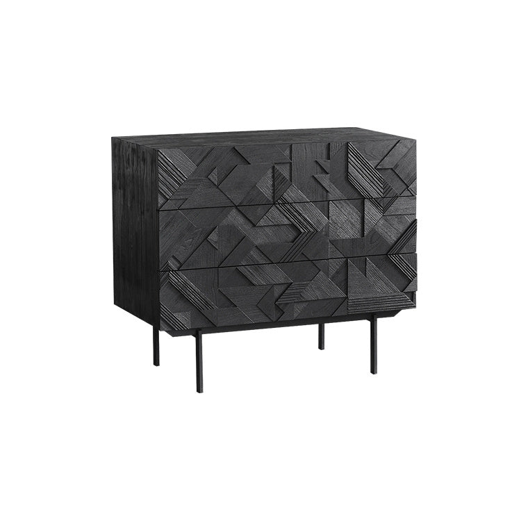 高品質チーク多層板キャビネット - モダンでスタイリッシュな収納ソリューション hsxz-2201