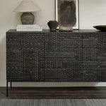 高級チーク製キャビネット - おしゃれで機能的な収納ソリューション hsxz-2190