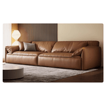 【極上の座り心地】ラグジュアリーソファー パイン材 ダウン&シリコンフィル使用 本革&合成皮革 ラテックスマット付 hxl-1262