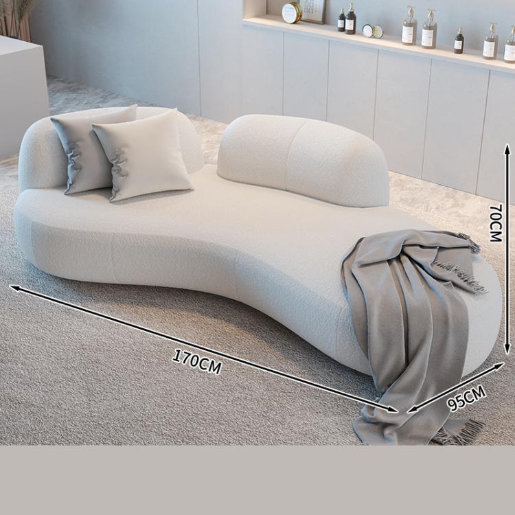 曲線美が魅力のパイン材ソファー|高級感あふれるデザインでリビングをオシャレに演出 fsdb-2276