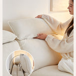 ソファベッド 布製 折りたたみ式 リクライニング対応 幅123~192cm コンパクト 2人掛け ベッド兼用 ファブリック 北欧 シンプル おしゃれ ddw-1154