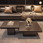 スタイリッシュなセラミックガラス製センターテーブル - モダンなリビングに最適なインテリア家具 fel-3067