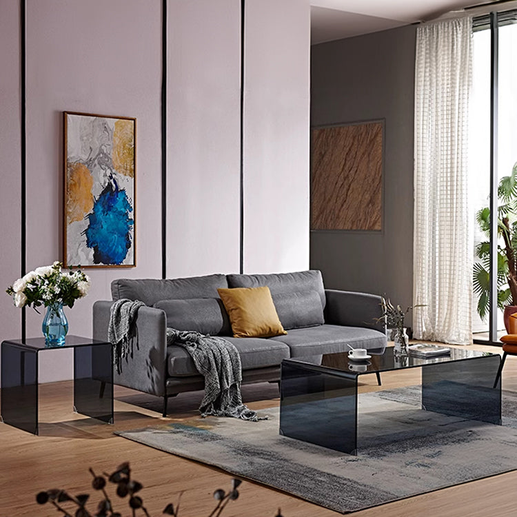 おしゃれな強化ガラス製ティーテーブル | モダンデザインのリビングルーム家具 bd-4560