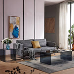 おしゃれな強化ガラス製ティーテーブル | モダンデザインのリビングルーム家具 bd-4560