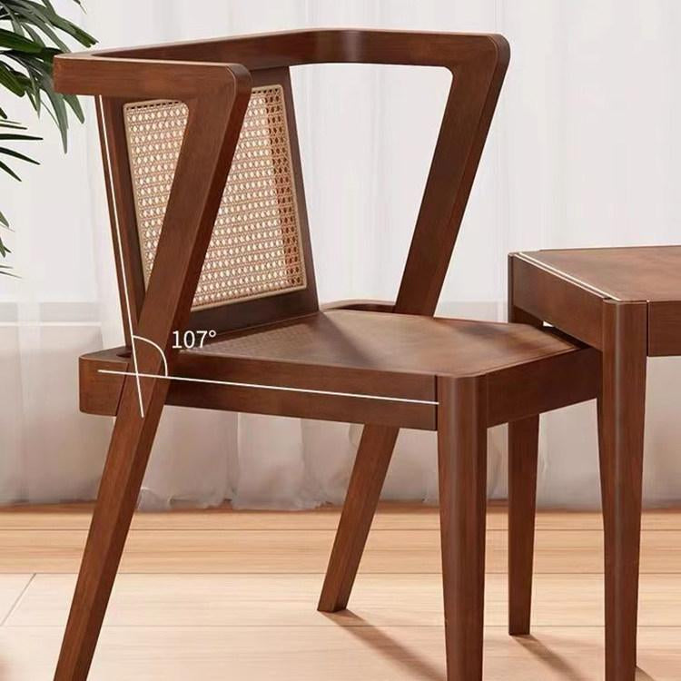 藤編み×無垢材 ティーテーブルセット|実木 茶卓 バルコニー・テラス用 ナチュラルデザイン G3-7231