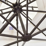 パラソル ガーデンパラソル パラソルセット 大きめ 日除け 雨ざらし パラソル スタンドパラソル zy-127-2