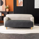 ソファ おしゃれ【1~3人掛け】エアレザー 北欧モダン ソファ オレンジ 高耐久 防汚 リビング ワンルーム向け qm-1