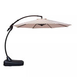 おしゃれなデザインと強力な遮光性を兼ね備えたガーデン&アウトドア用パラソル(2色展開)|耐久性抜群で長く使える一品です。 er-140