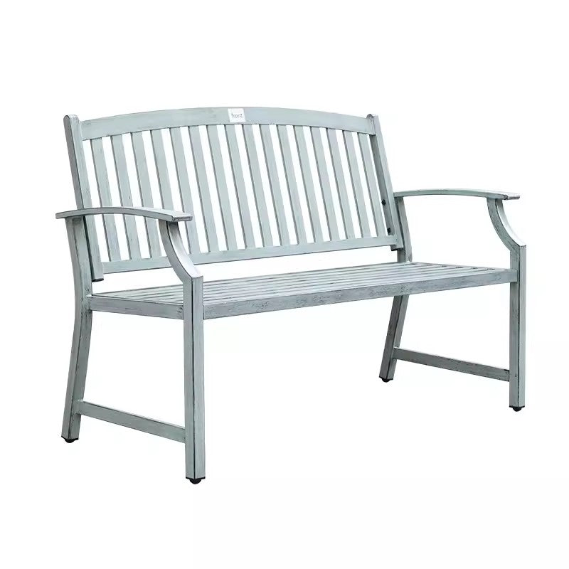 【多色展開】エルゴノミクスデザインのガーデンベンチ|背もたれ?肘掛け付き&抜き模様入り er-150