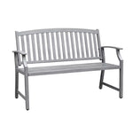 【多色展開】エルゴノミクスデザインのガーデンベンチ|背もたれ?肘掛け付き&抜き模様入り er-150