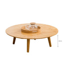 竹製センターテーブル|シンプルでおしゃれなリビングインテリア hsl-17