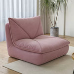 【高級無垢材使用】シリコンフィル&スエード&合皮フェイクレザーソファー - 快適さとスタイルを両立した一台 fkdsm-929