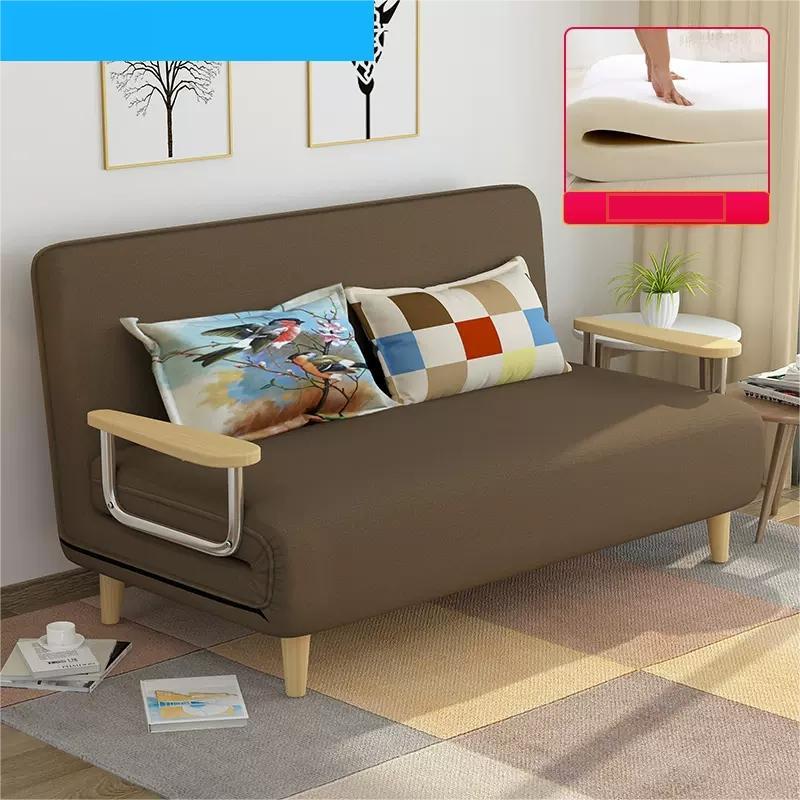 無垢材使用のエレガントな綿麻ソファー - 快適さとスタイルを追求 fyj-1246