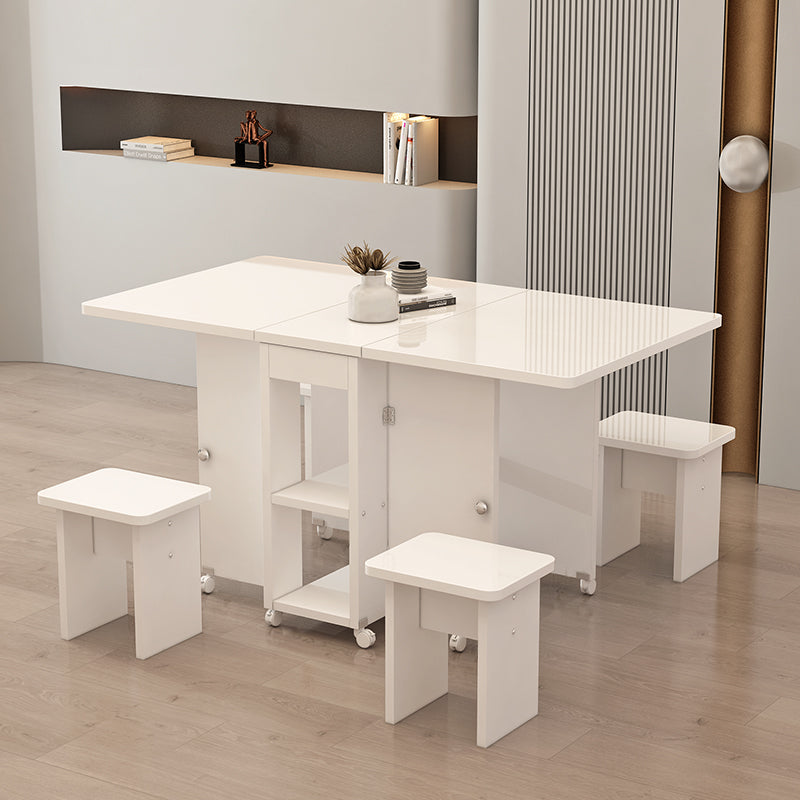 ダイニングテーブル おしゃれ 集成材 金属 スツールセット 長方形 円形 幅120 幅140 80×80 100×100 120×120 ホワイト 2?6人用 北欧風 hzyl-3477