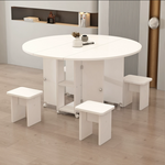 ダイニングテーブル おしゃれ 集成材 金属 スツールセット 長方形 円形 幅120 幅140 80×80 100×100 120×120 ホワイト 2?6人用 北欧風 hzyl-3477