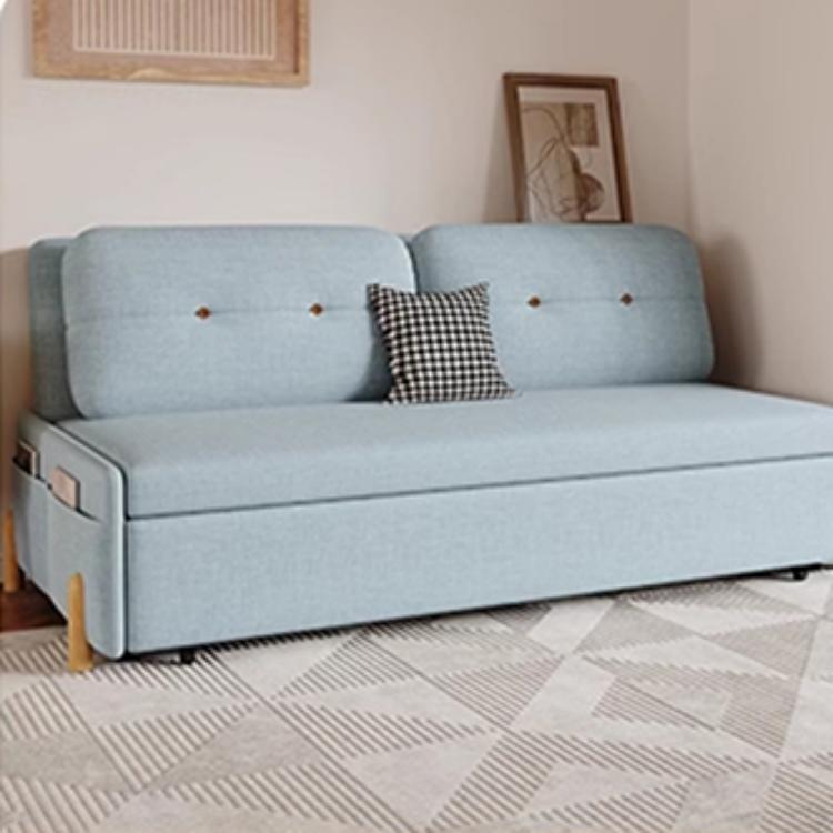 シリコンフィル使用!快適な座り心地の多層板製ソファー - 綿麻カバーのオシャレなデザイン fsx-5128