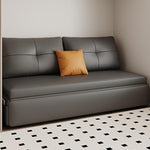 高級シリコンフィル使用?多層板構造のエアレザーソファー - 快適な座り心地でスタイリッシュなリビング空間を演出! fsx-5129